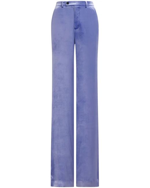 Marni Blue Straight-Leg Trousers