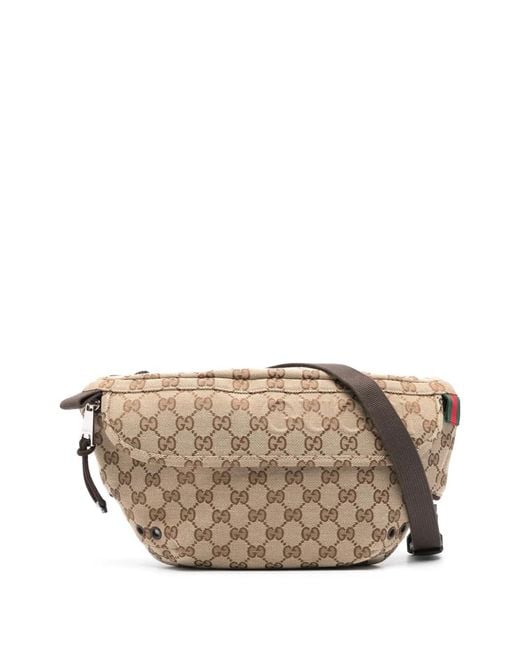 Gucci Gray Small Gg Belt Bag for men