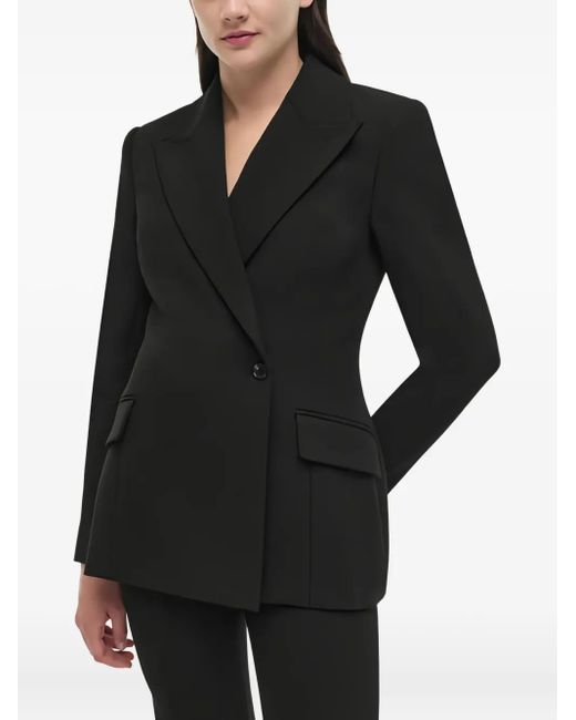 Jonathan Simkhai Black Surabhi Blazer