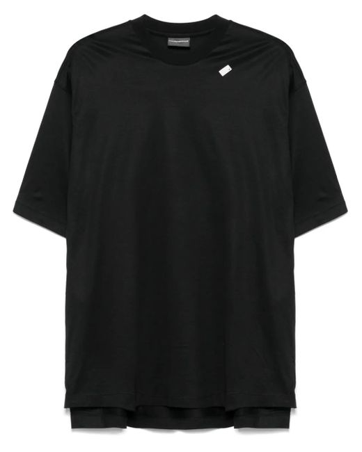T-Shirt En Jersey Emporio Armani pour homme en coloris Black