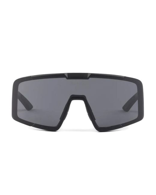 Gafas de sol Linea Rossa con montura rectangular Prada de hombre de color Gray