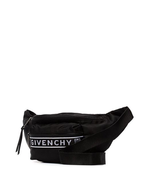 Givenchy Synthetic Black And White 4g Bum Bag for Men - Save 30% - Lyst