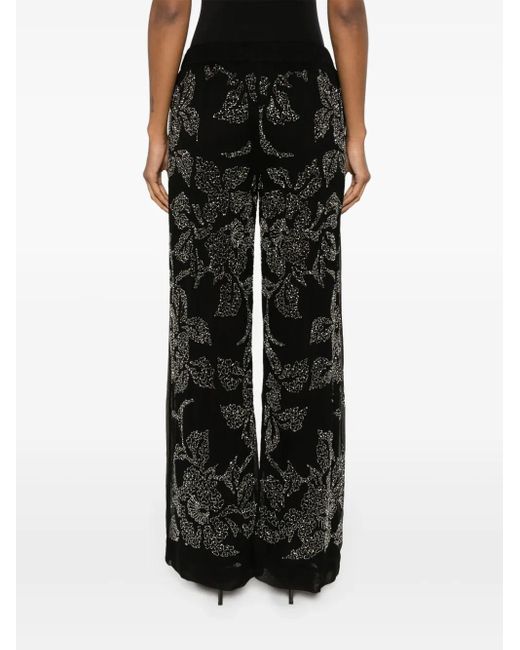 P.A.R.O.S.H. Rilda Broek Met Wijde Pijpen in het Black