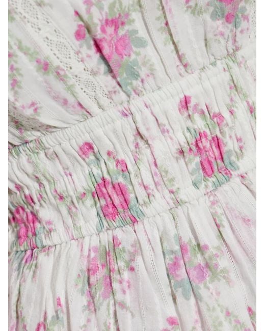 Abito Mellini di LoveShackFancy in White