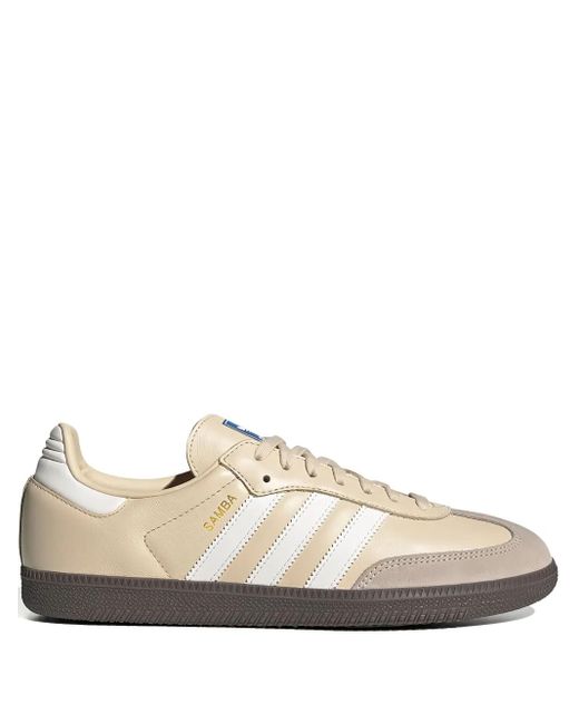 メンズ Adidas Samba Og スリーストライプ スニーカー White