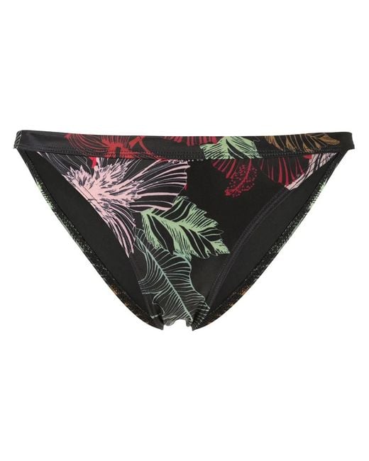 Duskii Multicolor Fleur Banded Bikini Bottoms