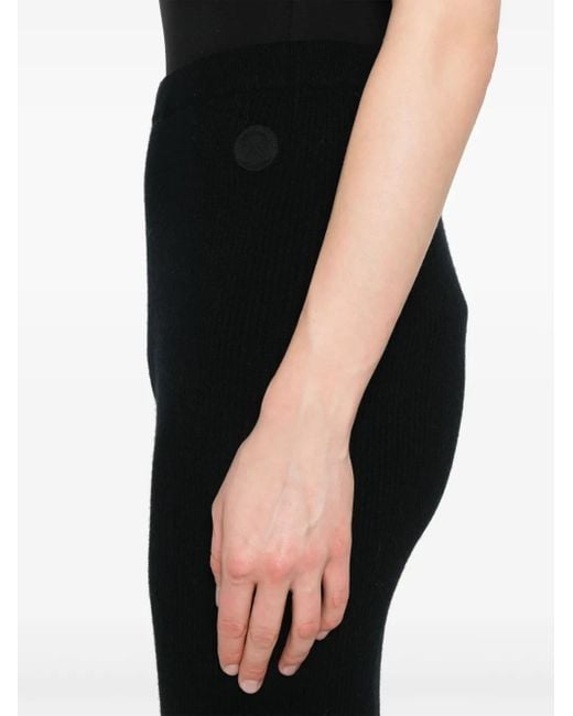 Yves Salomon テーパードパンツ Black