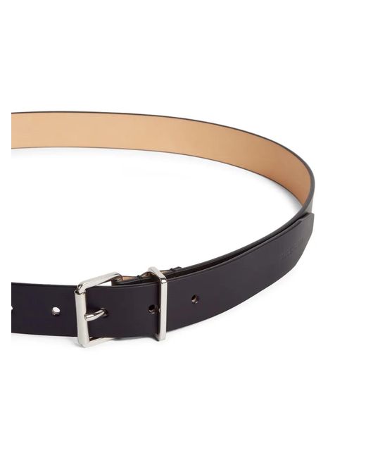 DSquared² Black Leather Belt