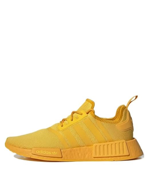 Adidas Yellow NMD R1 "Collegiate Gold" Sneakers