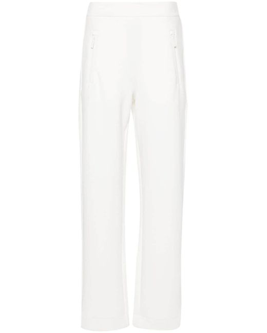 Pantalon de jogging à patch logo Emporio Armani en coloris White