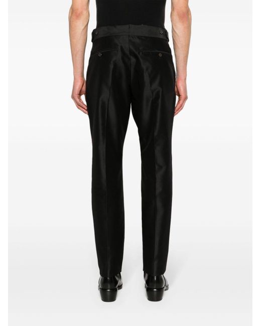 Pantaloni affusolati di Tom Ford in Black da Uomo