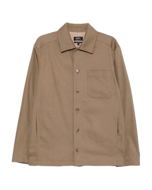A.P.C. Natural Jeffray Jacket for men