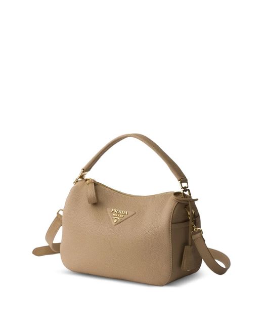 Prada Brown Small Leather Bag