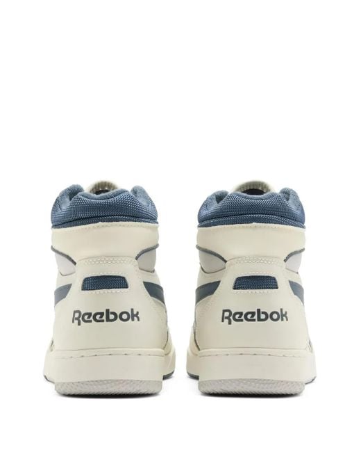 Reebok White Bb4000 Sneakers for men