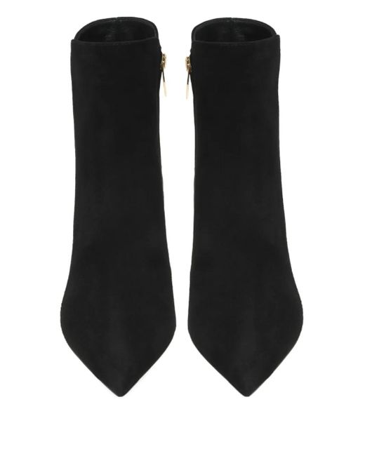 Gianvito Rossi Black 55Mm Levy Ankle Boots