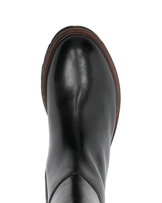 Geox Black Stiefel Mit Reißverschluss