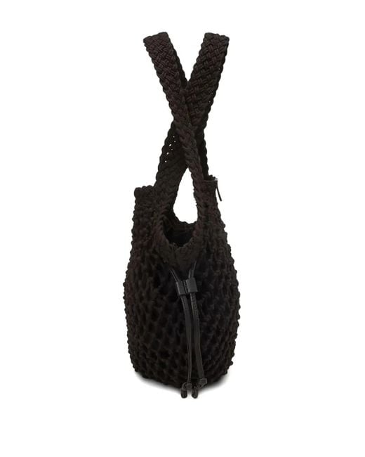 Sac Cabas En Maille À Lien De Resserrage Marc O' Polo en coloris Black