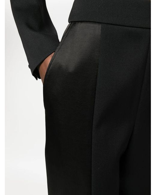 Lanvin Straight Broek in het Black