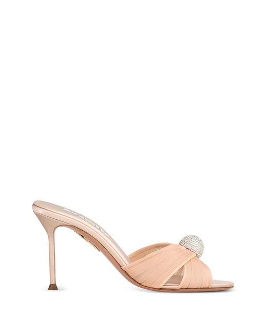 Aquazzura Natural Sandales Mystery 85 Mm