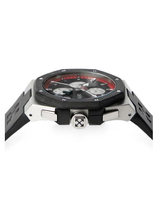 Off-White c/o Virgil Abloh Gray Frequency Chrono 42Mm Watch for men
