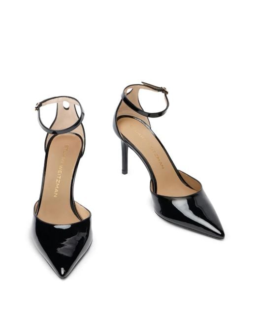 Stuart Weitzman Black 85Mm Power Pumps