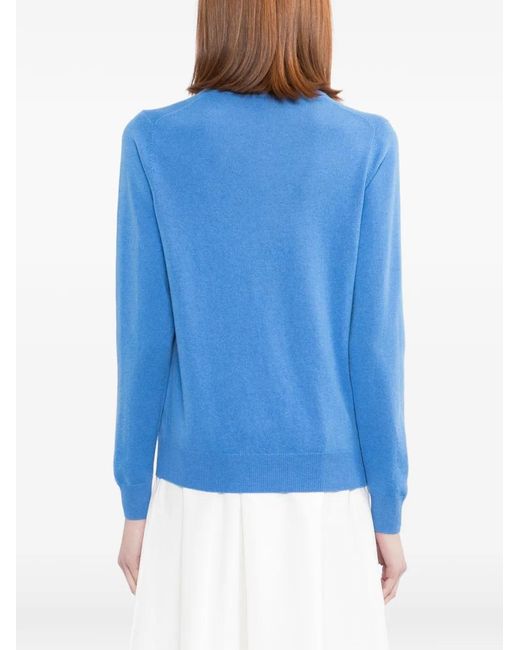 N.Peal Cashmere Blue Phoebe Jumper