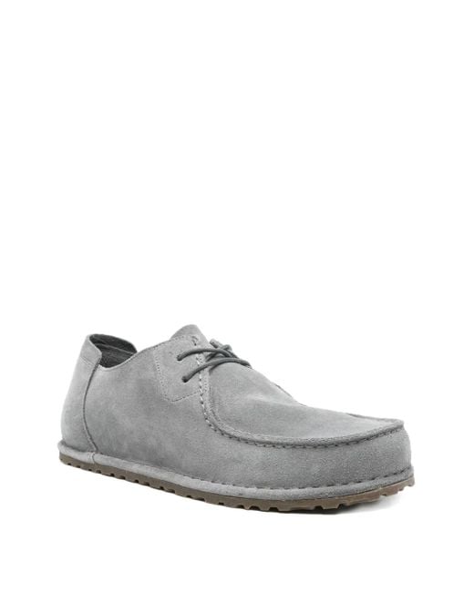 Birkenstock Gray Utti Lace-Up Shoes for men