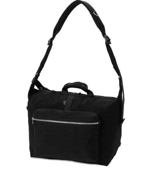 Porter-Yoshida and Co Zip-fastening Shoulder Bag Black