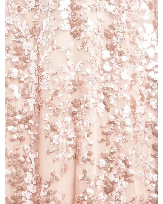 Robe Mi-Longue Rosanna À Détail De Laçage Needle & Thread en coloris Pink