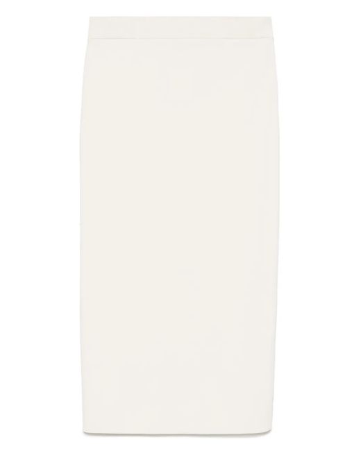 Max Mara White Losanna Midirock