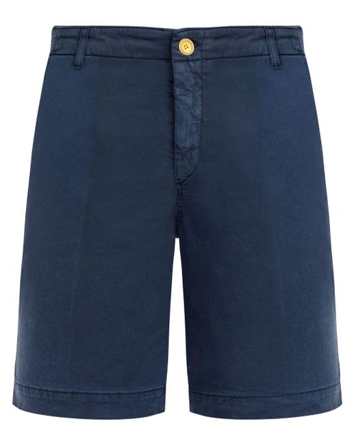 Vilebrequin Blue Knee-length Bermuda Shorts for men