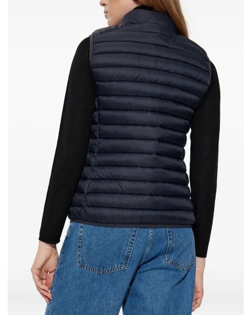 Save The Duck Blue Charlotte Padded Gilet