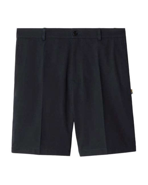Burberry Black Cotton Shorts for men