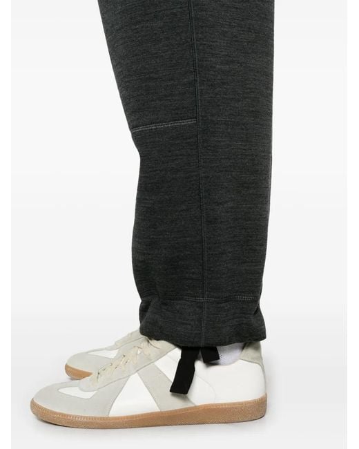 Jil Sander Gray Mélange-Effect Trousers for men