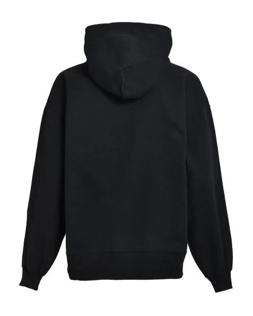 SAINT Mxxxxxx Blue Graphic-Print Hoodie for men