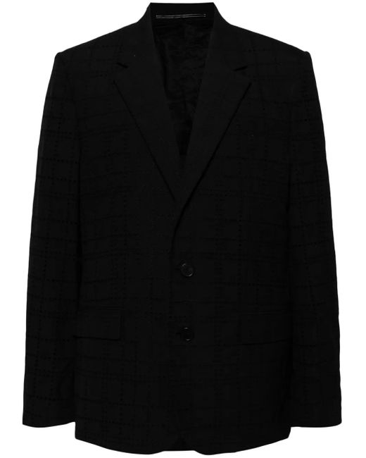 Blazer Con Botones Givenchy de hombre de color Black