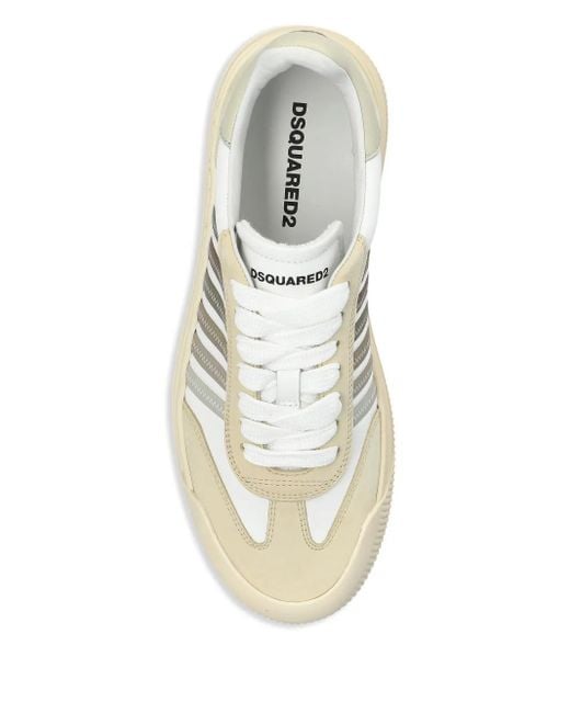 DSquared² White New Jersey Sneakers