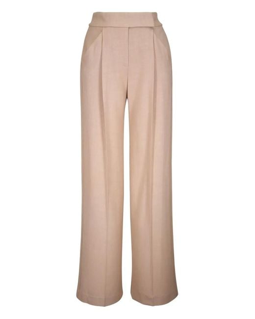 Veronica Beard Natural Elijah Trousers
