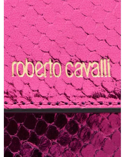 Roberto Cavalli レザー 財布 Pink