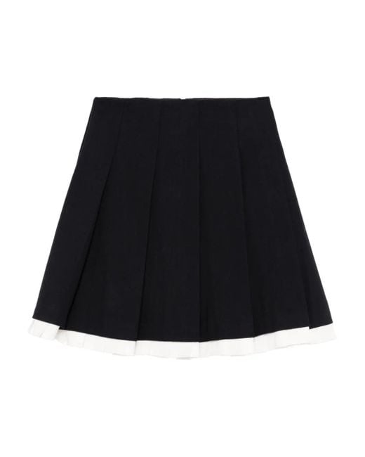 SHUSHU/TONG プリーツスカート　ブラック ShuShu/Tong プリーツスカート ブラック | Lyst