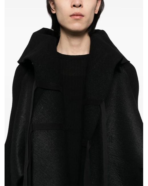 Cappotto Monopetto di Boris Bidjan Saberi in Black da Uomo