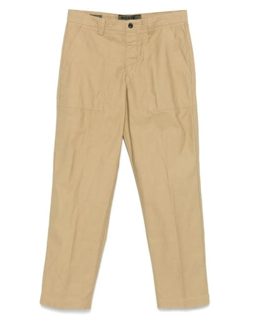 Incotex Natural Cotton Trousers for men