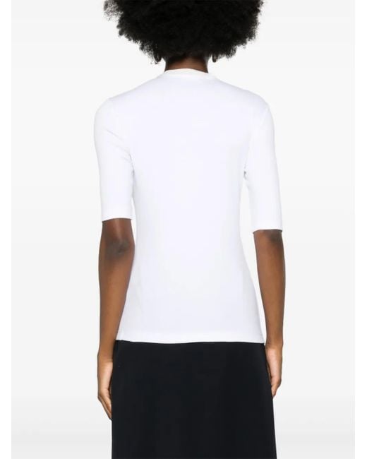 Fabiana Filippi White Jersey T-Shirt