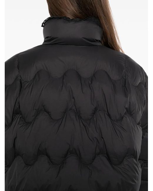 JNBY Black Wave-Quilted Jacket