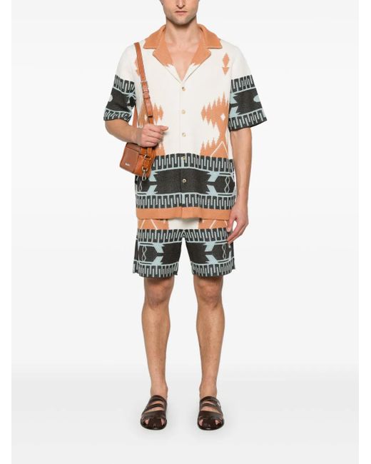 Alanui Gray Icon Shirt for men