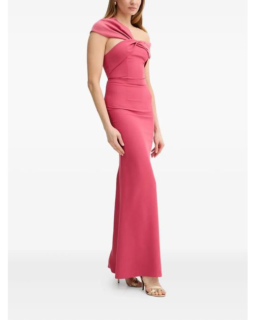 Marciano Pink Knot-Detail Maxi Dress