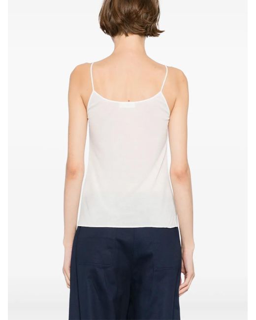 Ruohan White Los Camisole-Top
