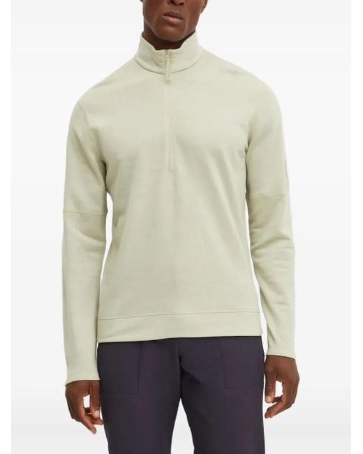 Icebreaker Natural Zip-Neck Sweatshirt for men