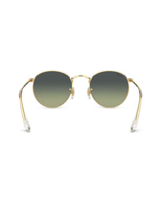 Ray-Ban Gray Round Round-frame Sunglasses for men