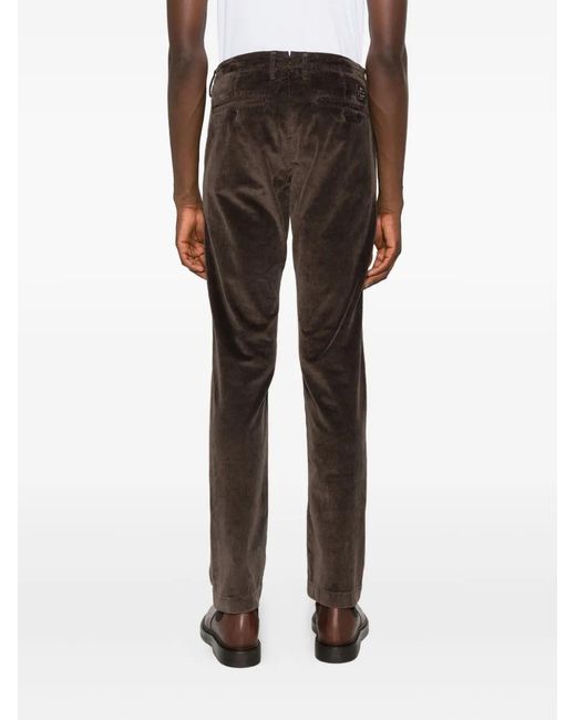 Jacob Cohen Black Corduroy Trousers for men